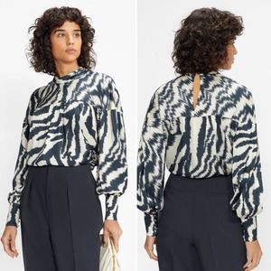 NWT Ted Baker Nuuras Batwing Sleeve High Neck Top Size Ted 2/ US 6